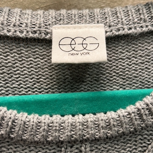 Egg New York | Silver Kendall Sweater Dress - Picture 2 of 5